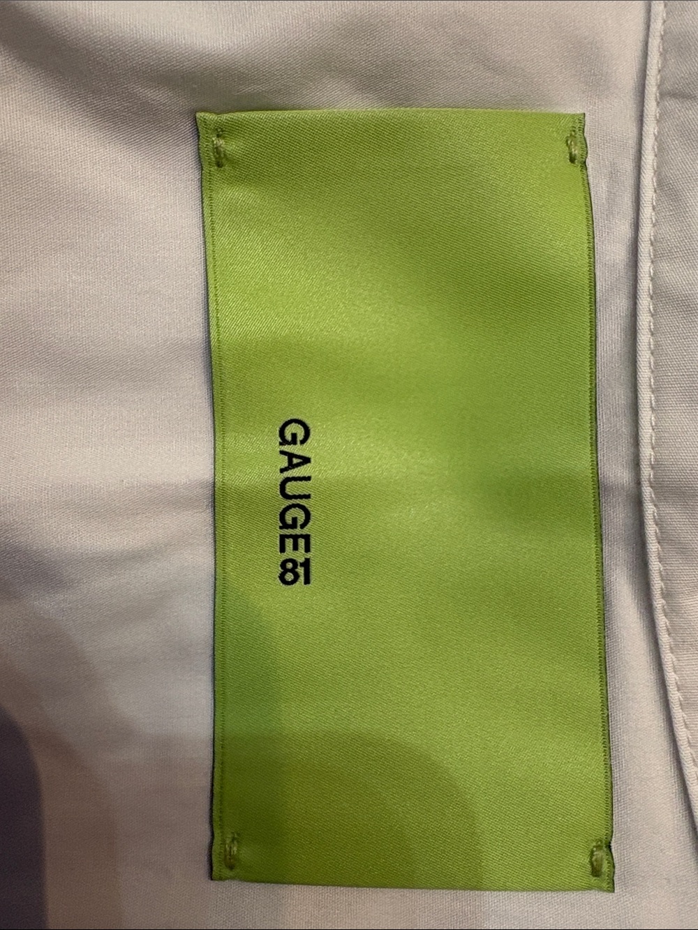 Gauge 81 Aomo White – Cotton Poplin Shirt Bodysuit - size 36 (small)- NEW - Picture 4 of 5